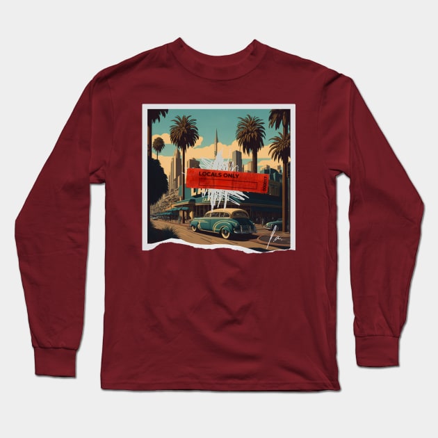 Locals Only Long Sleeve T-Shirt by Inked Lab